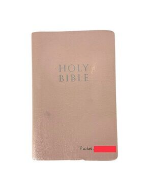 Holy Bible King James Version KJV Pink Faux Leather Zondervan 2002